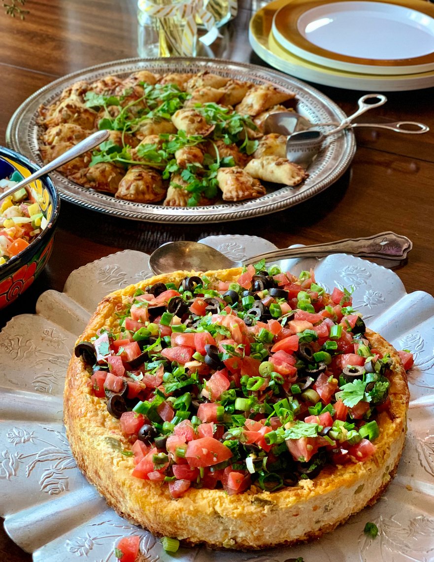 Savory Southwest Cheesecake